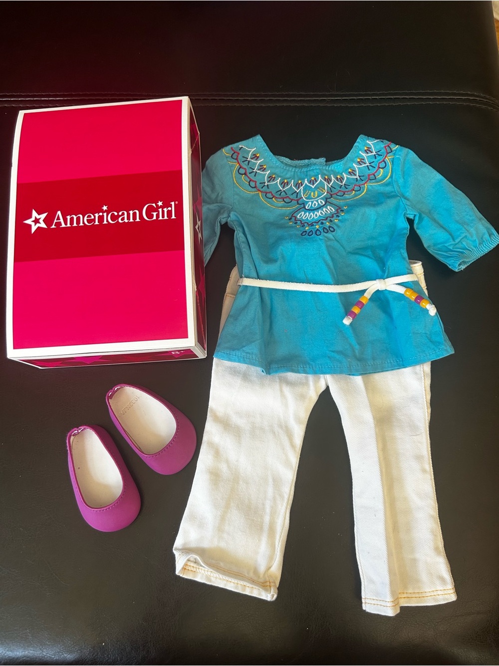 American Girl Doll Saige’s Tunic Outfit